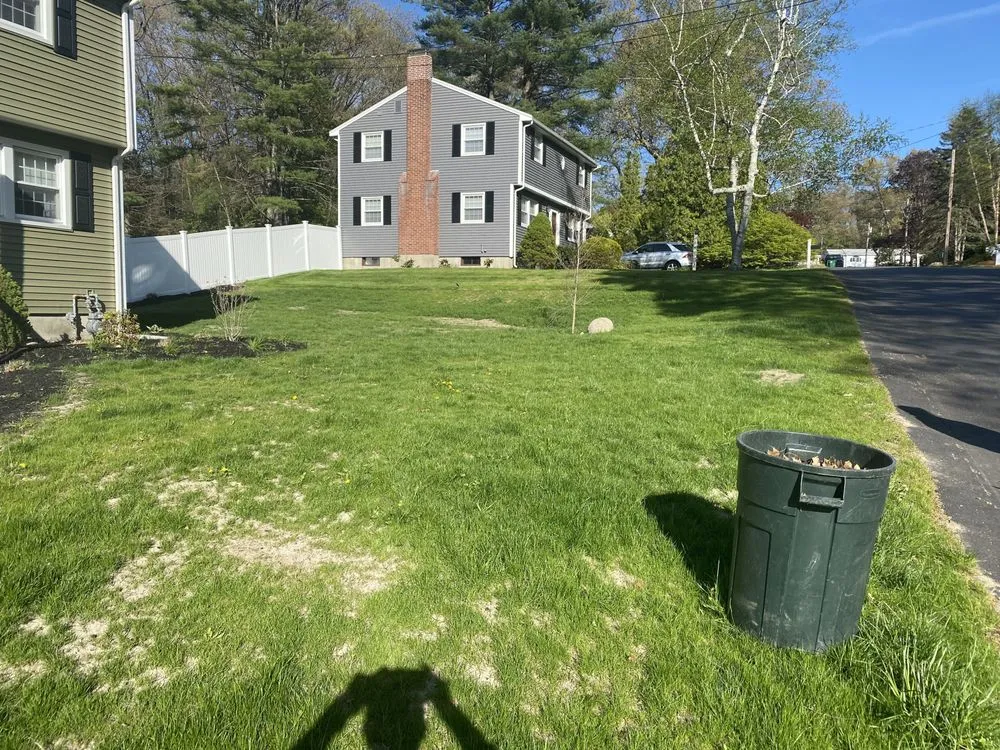 Custom landscape design with custom design in Burlington, MA by Crescio Landscaping