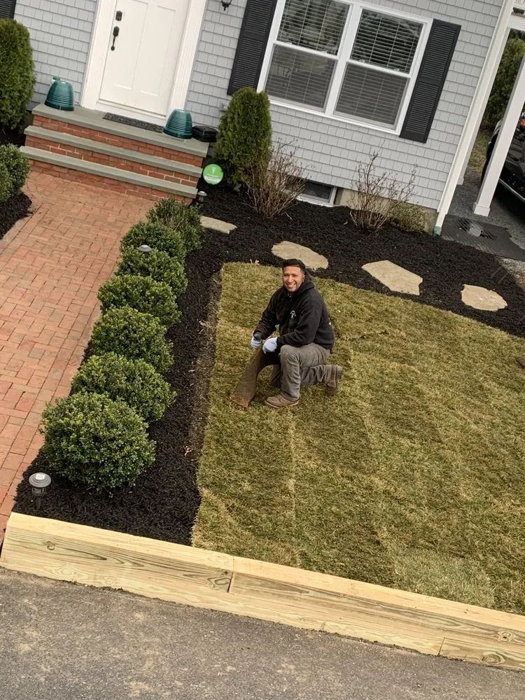Top-rated yard cleanup service with custom design in West Warwick, RI by Crespin Landscaping
