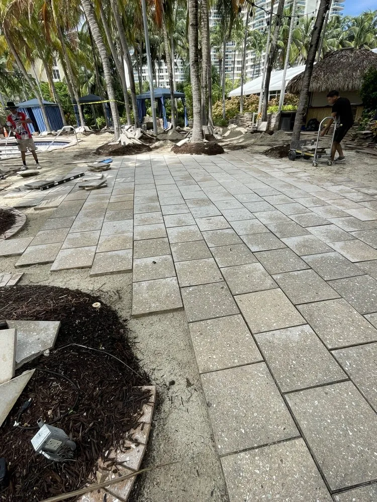 Professional lawn mowing service for outdoor upgrades across Pompano Beach, FL - Crespo’s Landscaping