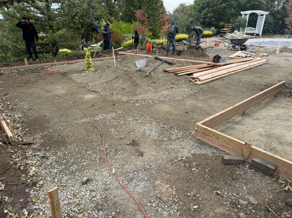 Local lawn mowing service with custom design in Pleasanton, CA by Crest Landscape