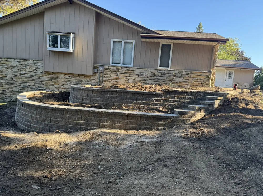 Custom garden landscaping in Salt Lake City, UT by Crest Landscapes