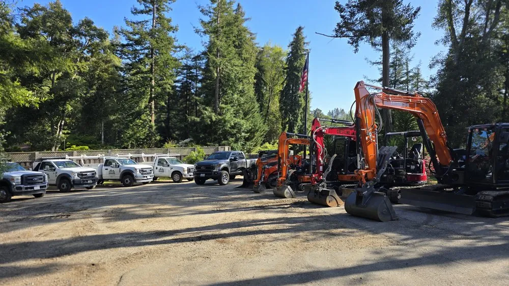 Custom residential landscaping in Santa Cruz, CA - Crestline Construction