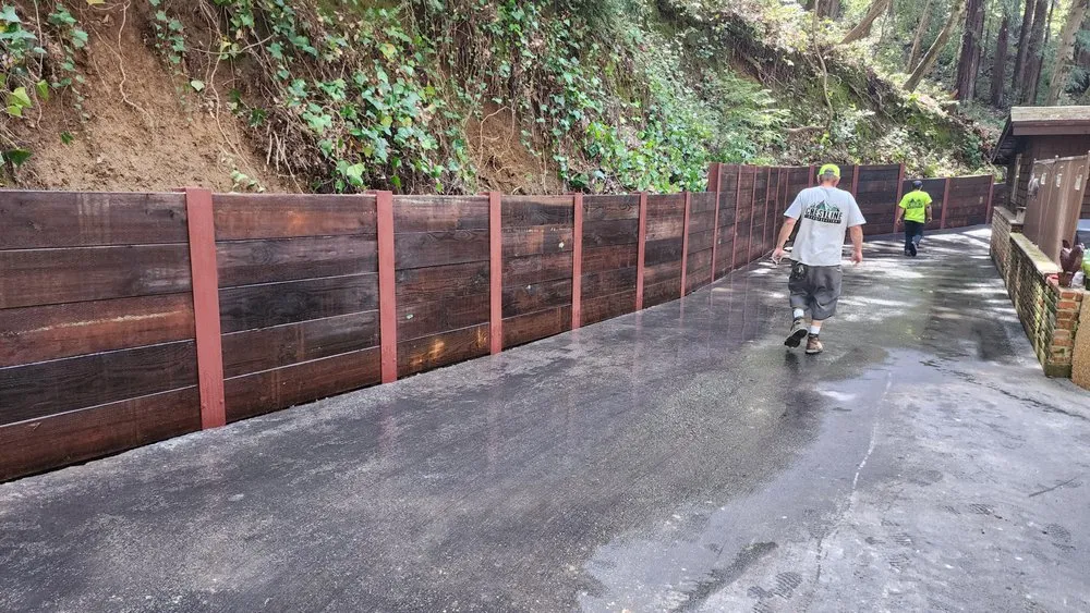 Reliable yard cleanup service in Santa Cruz, CA - Crestline Construction