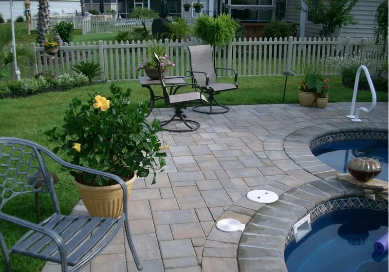 Custom lawn mowing service for outdoor upgrades in Myrtle Beach, SC by Creststone Landscaping