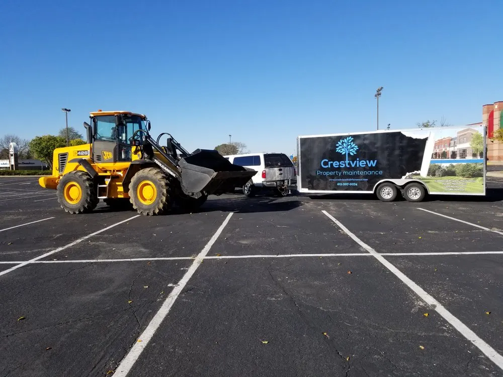 Professional garden landscaping near you in Blaine, MN by Crestview Property Maintenance