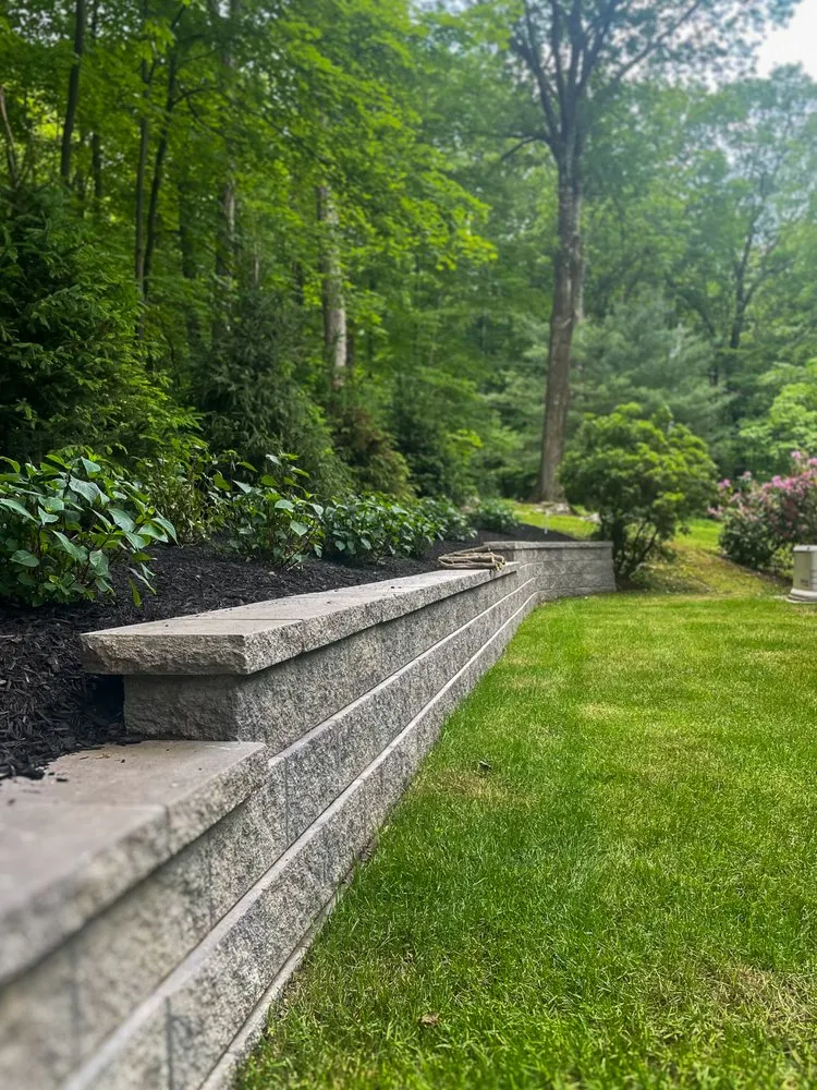 Professional residential landscaping with custom design in Ringwood, NJ by Crevina Landscaping, LLC