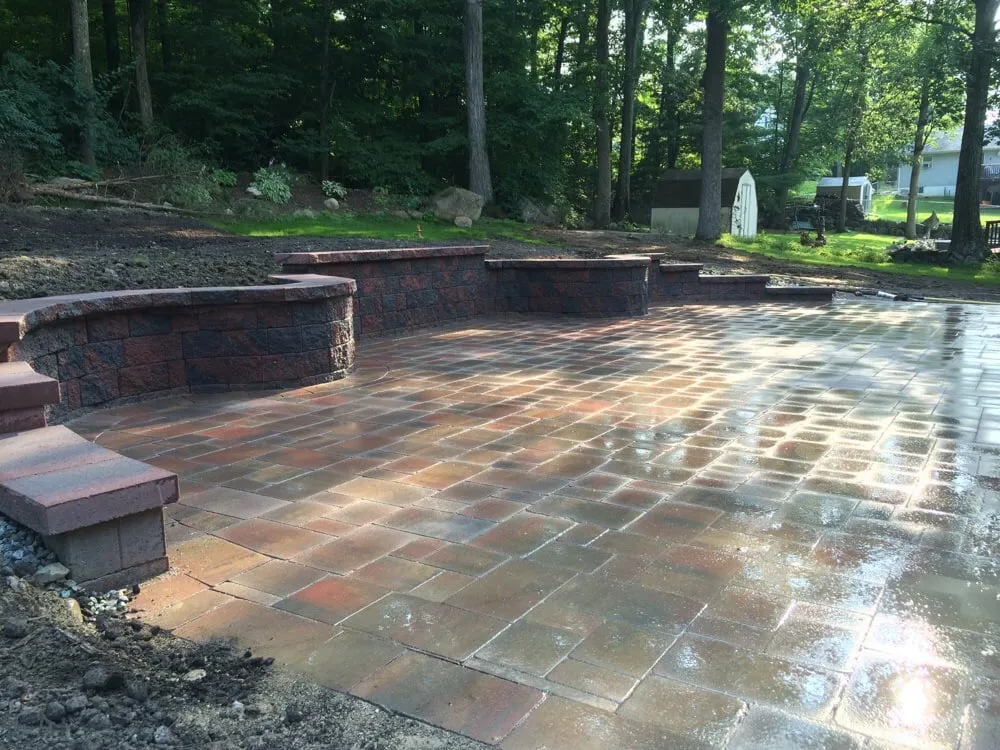 Custom landscape design for outdoor upgrades in Ringwood, NJ by Crevina Landscaping, LLC