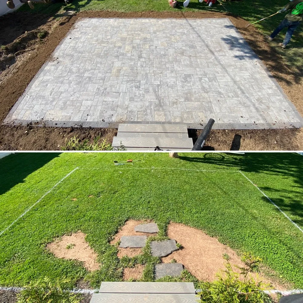 Custom landscape installation for homes across Edgewater, MD - Crew Cut Enterprises