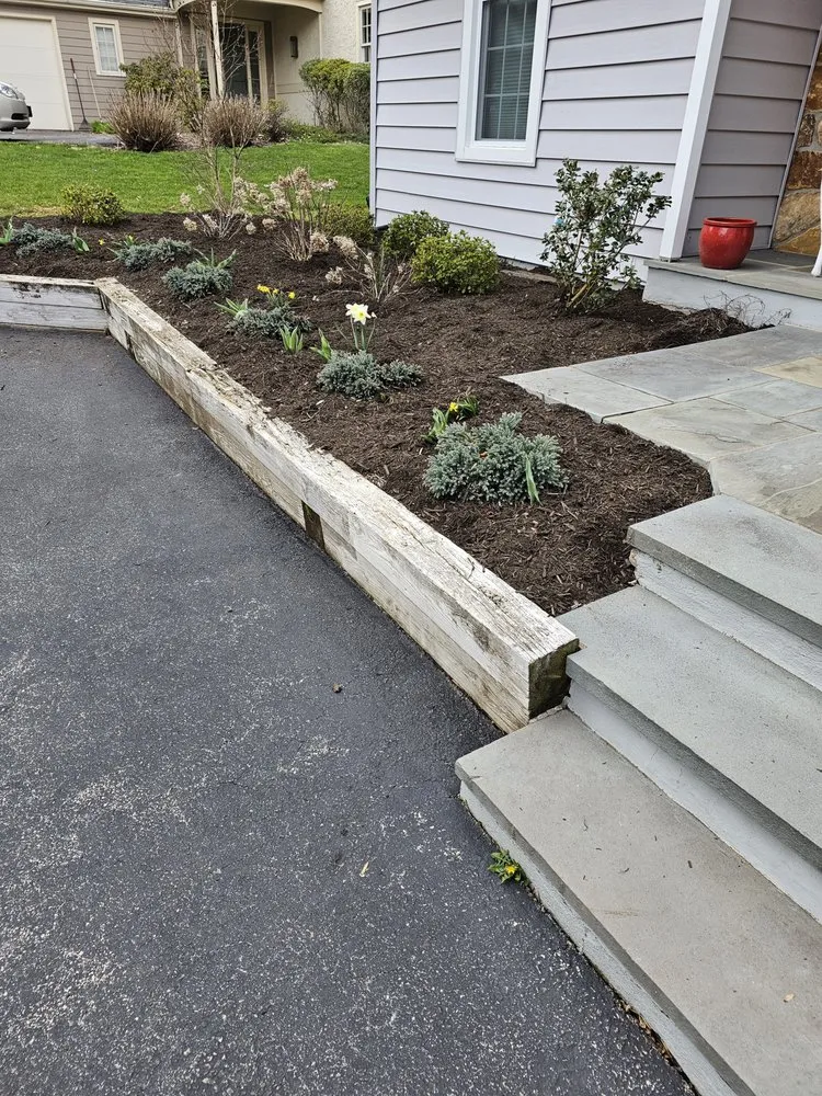 Reliable residential landscaping with custom design in Narberth, PA by Crew Lawn Care