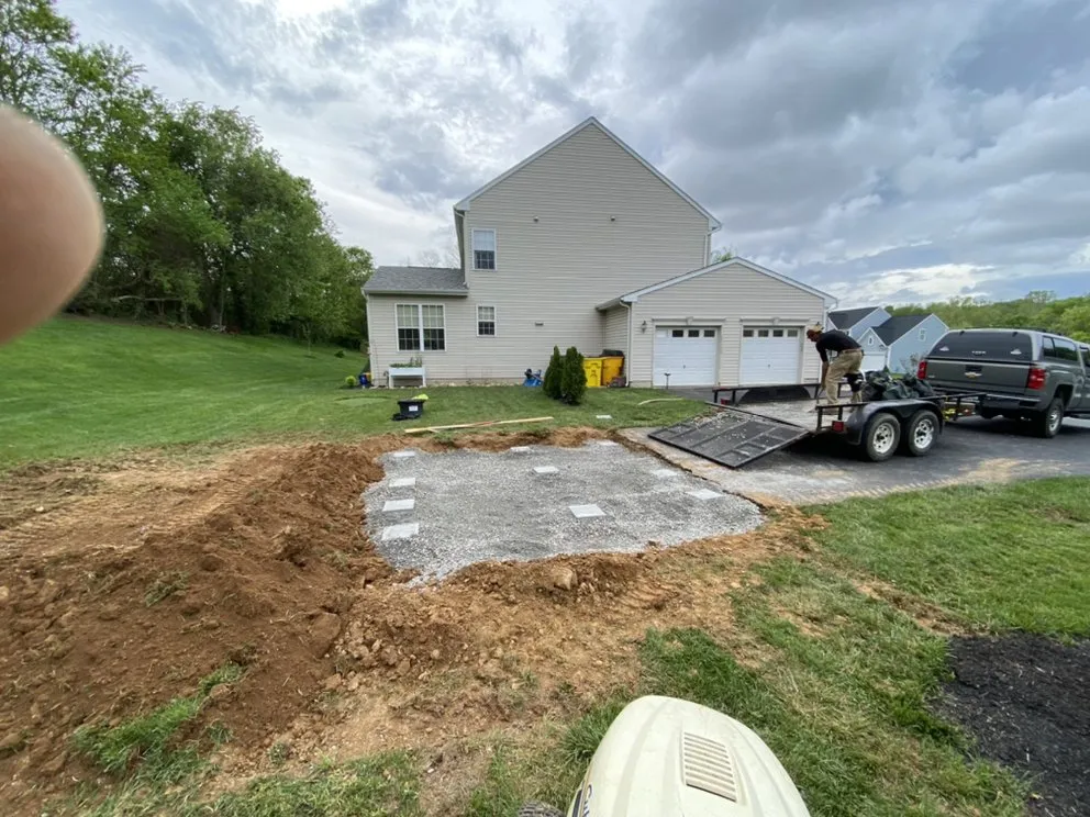 Custom garden landscaping for residential properties in Charles Town, WV by Crewcut Acres
