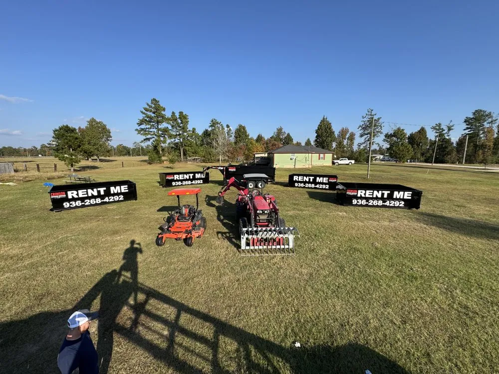 Professional lawn care service in Onalaska, TX by Crimson