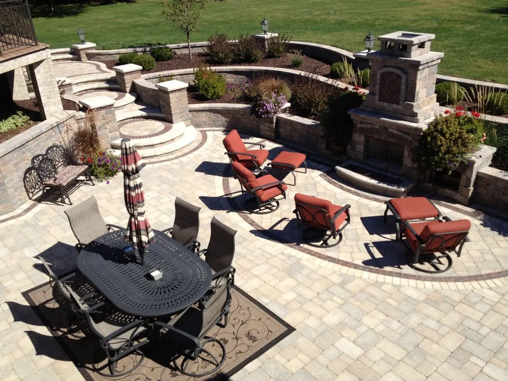 Affordable landscape installation in Rockford, IL by Crimson Valley Landscaping