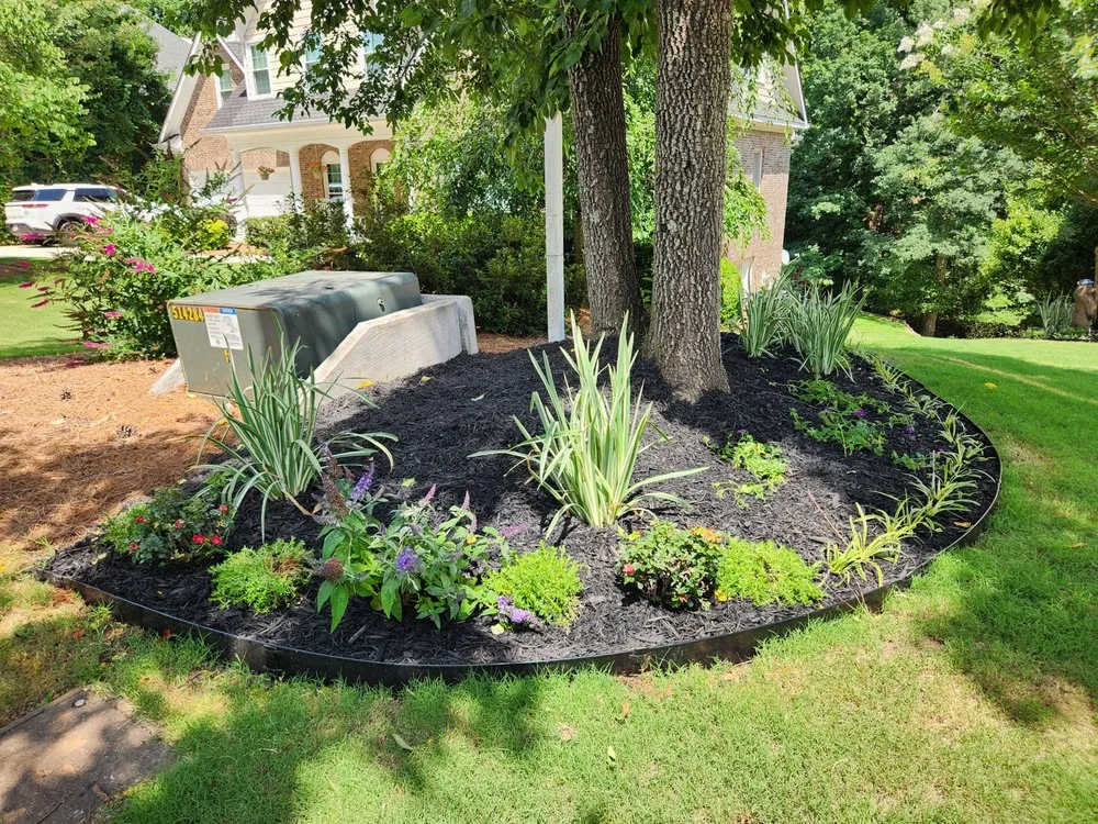 Custom landscape installation for outdoor upgrades in Marietta, GA by Criss Landscaping
