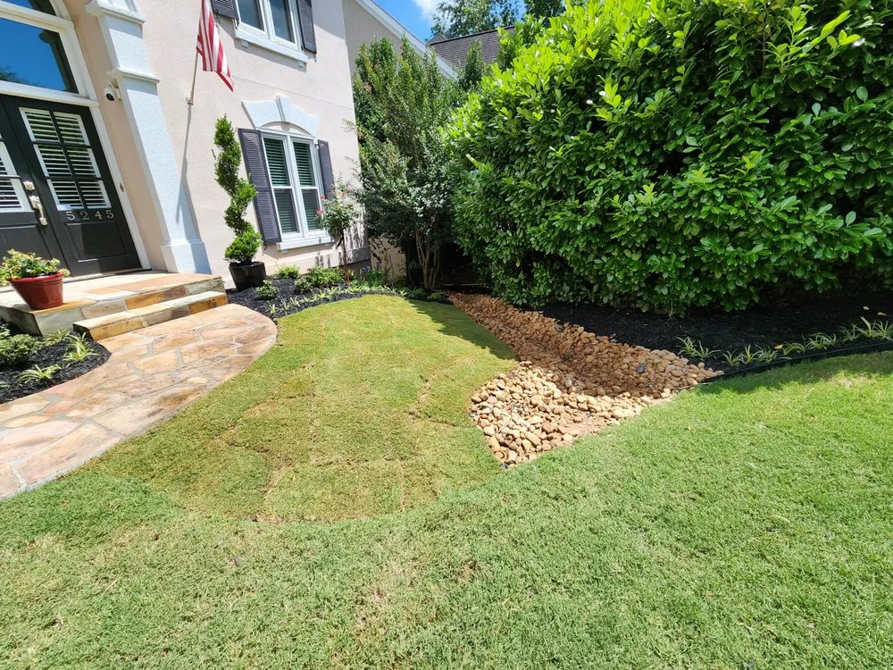 Affordable landscape installation for homes across Marietta, GA - Criss Landscaping