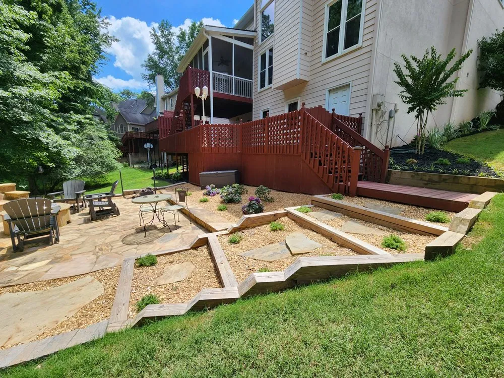 Reliable lawn mowing service for residential properties across Marietta, GA - Criss Landscaping