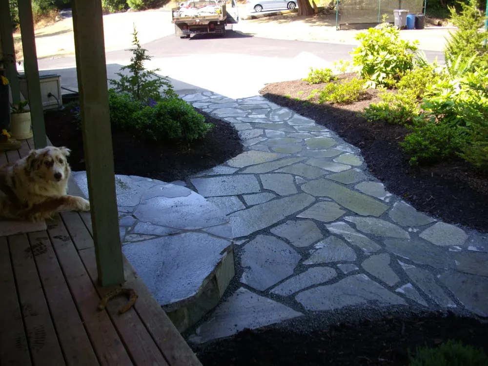 Local lawn mowing service with custom design in Snohomish, WA by Crist Landscaping