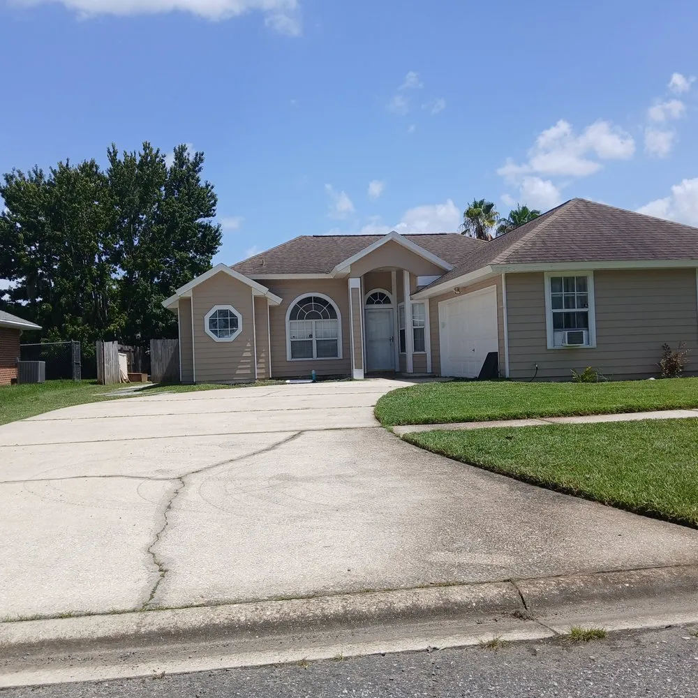 Custom landscaping services for outdoor upgrades in Orange Park, FL by Cristo Vive Lawn Service