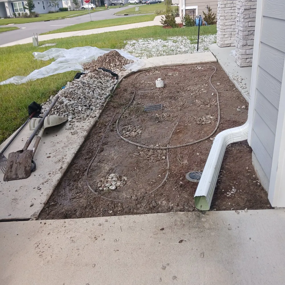 Top-rated landscape design with custom design in Orange Park, FL by Cristo Vive Lawn Service