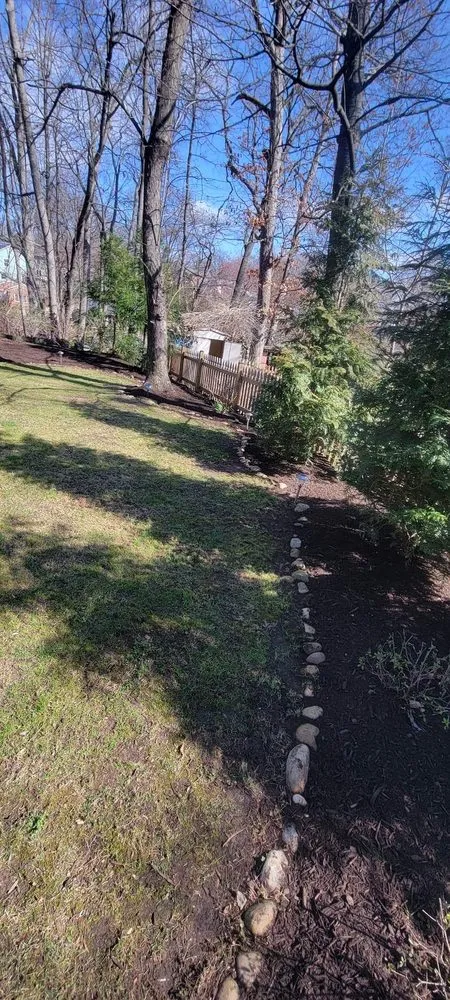 Affordable landscape design in Pimmit, VA by Cristobal Lawncare