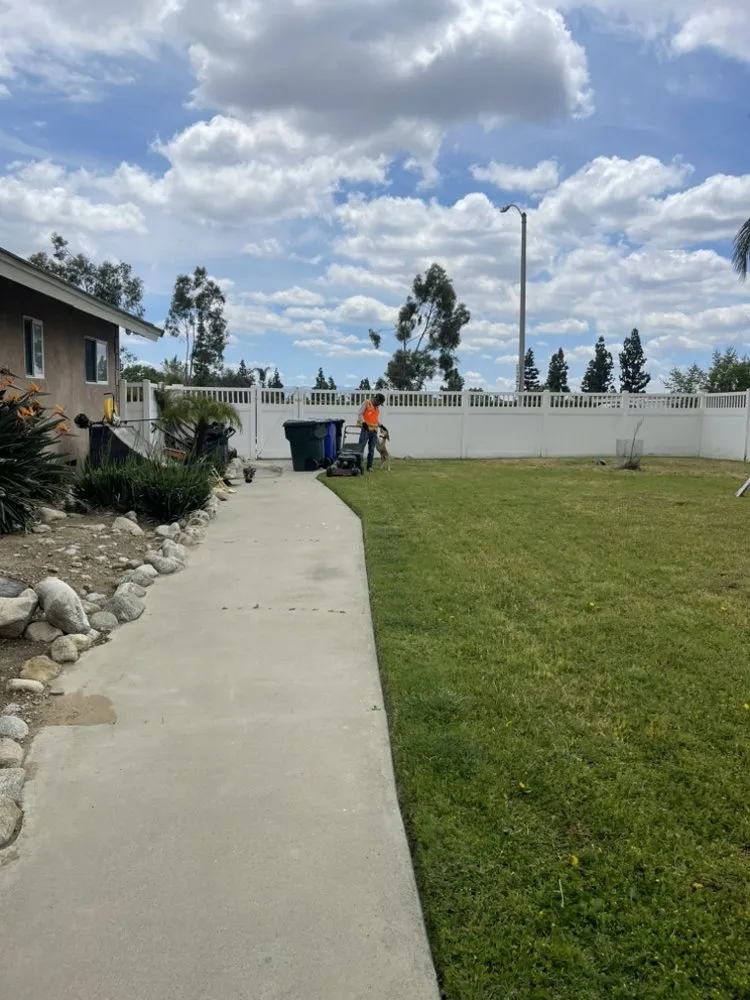 Professional garden landscaping for beautiful yards in Ontario, CA by Cristobal’s Tree & Gardening Service