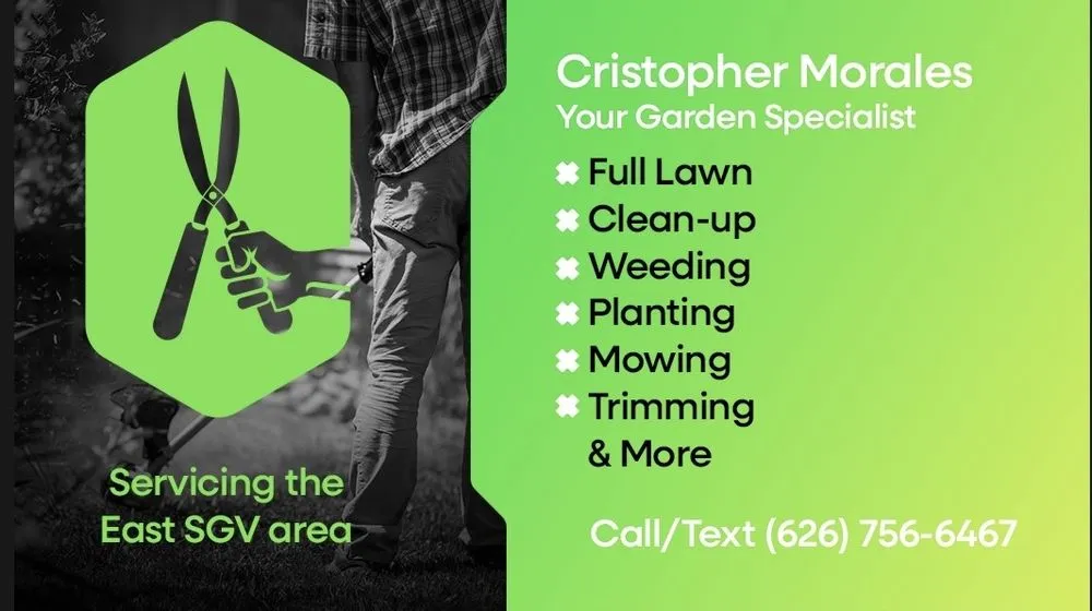 Affordable garden landscaping in Baldwin Park, CA by Cristopher Lawncare