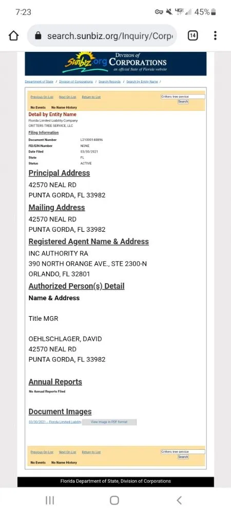 Expert yard maintenance in Punta Gorda, FL by Critters Tree Service