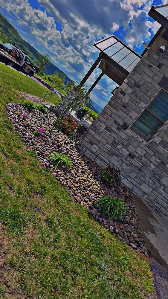 Expert landscape design in Cobleskill, NY - CRM Digging & Hauling