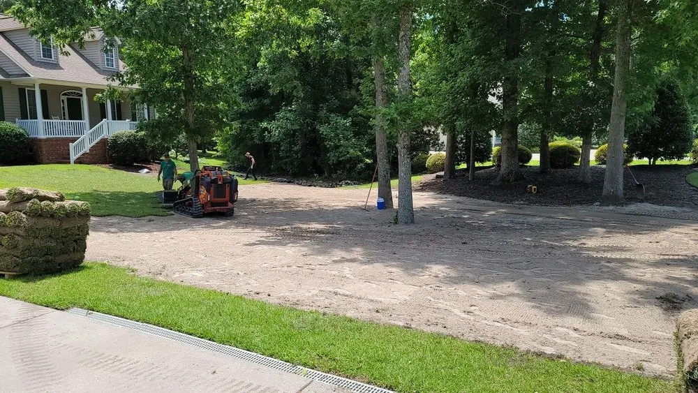 Affordable garden landscaping for year-round maintenance in New Bern, NC by Croatan Landscaping Company