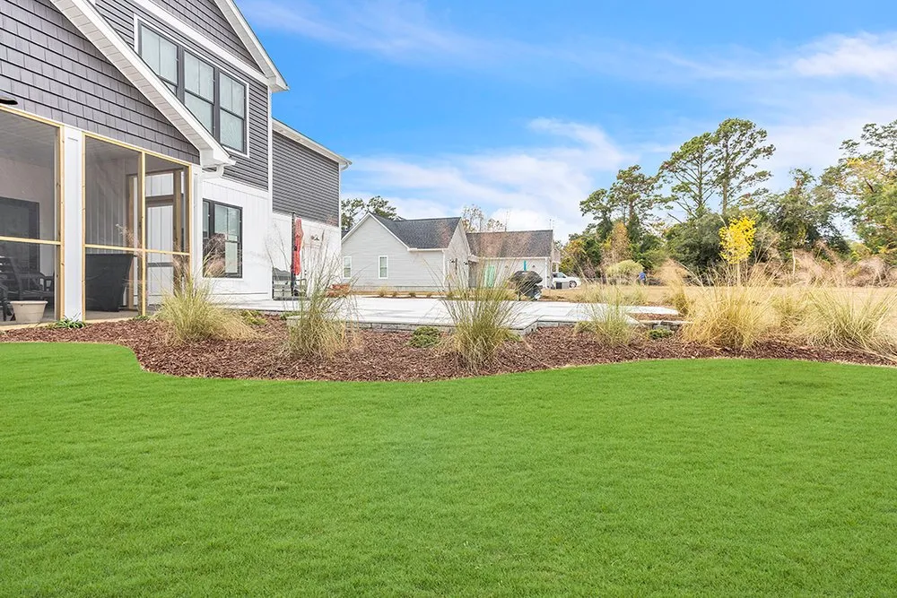 Custom yard maintenance for outdoor upgrades in New Bern, NC by Croatan Landscaping Company