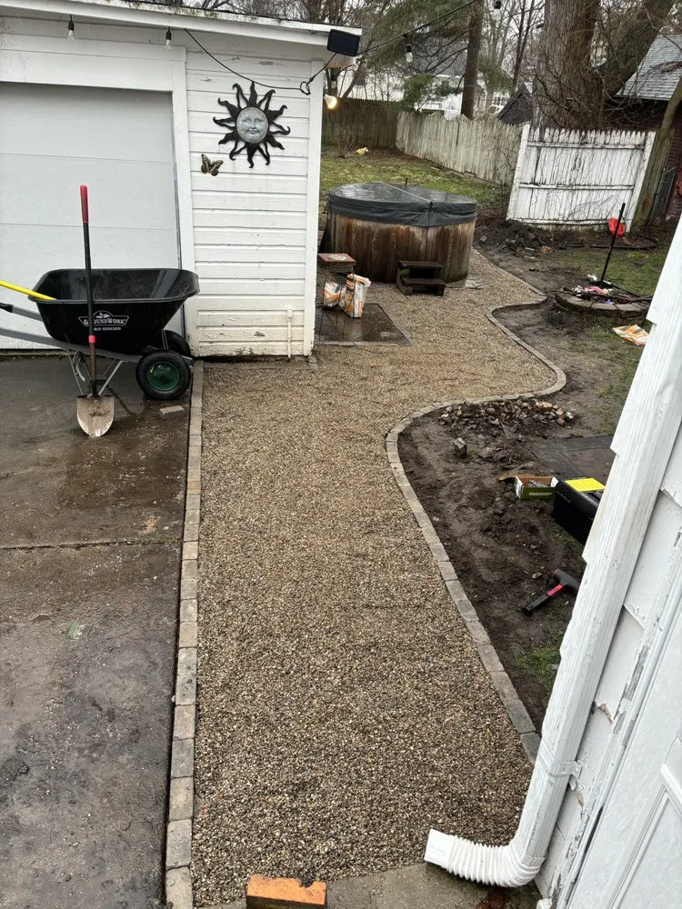 Professional residential landscaping for outdoor upgrades in Dansville, MI by Croegaert's Lawn & Landscape