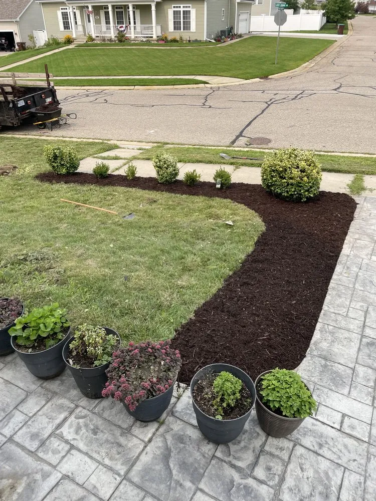 Local landscape installation for homes across Dansville, MI - Croegaert's Lawn & Landscape
