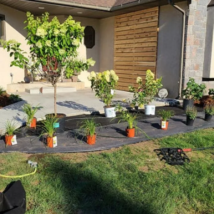 Expert garden landscaping in Prescott, WI - Croix Valley Curbing and Landscaping