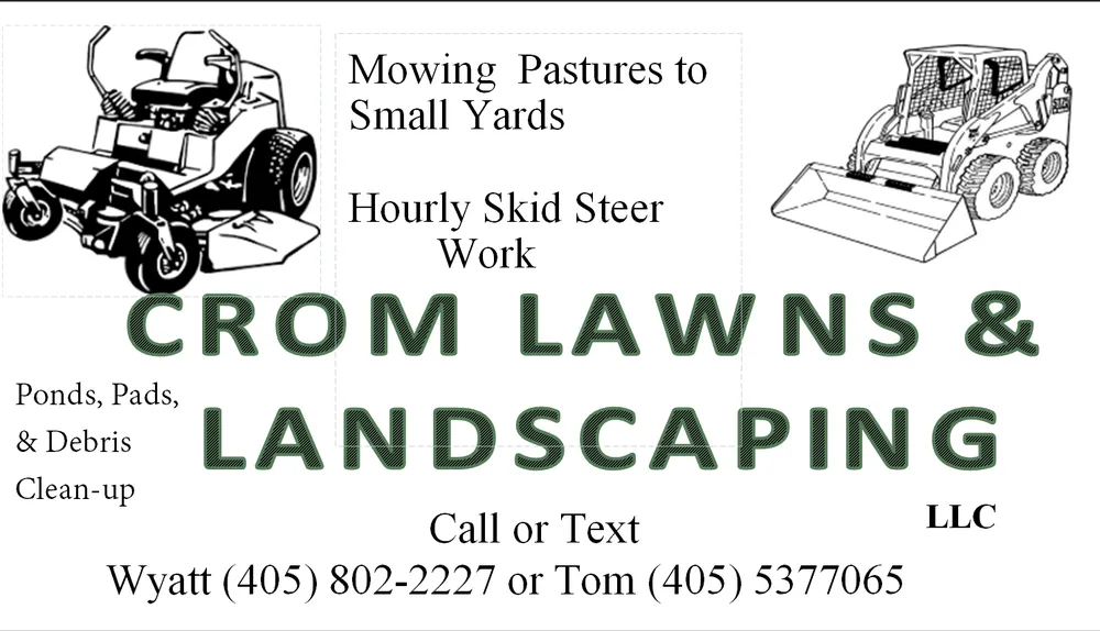 Expert landscape installation experts serving Choctaw, OK - Crom Lawns And Landscaping