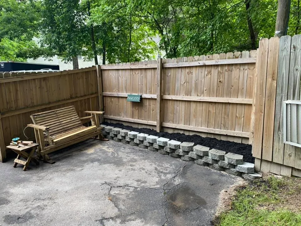 Professional yard cleanup service in Hopewell, VA by Crone's Lawn Service