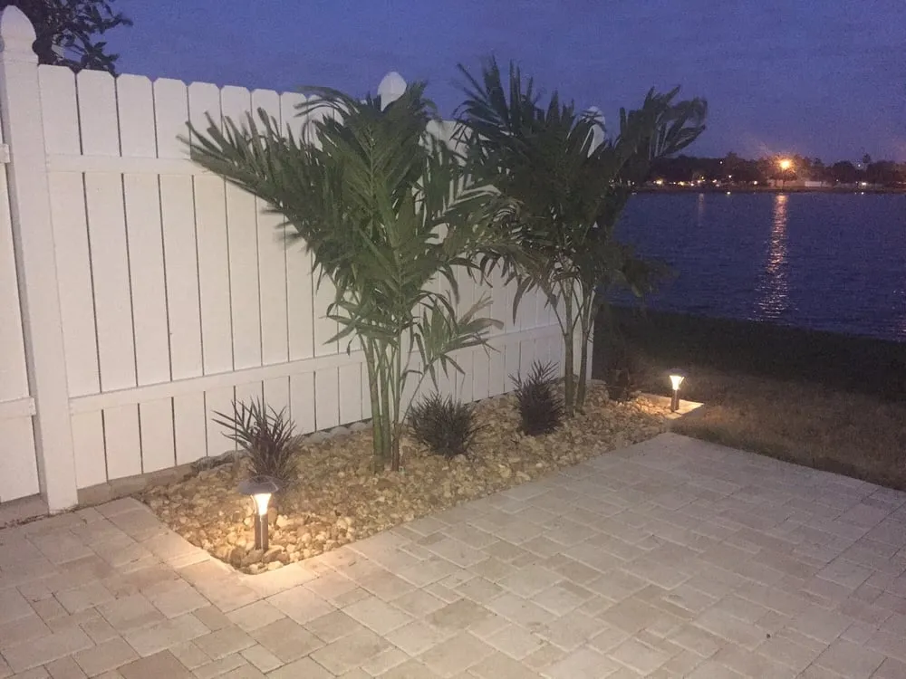 Affordable garden landscaping for residential properties in New Port Richey, FL by Crosby Lawn and Garden