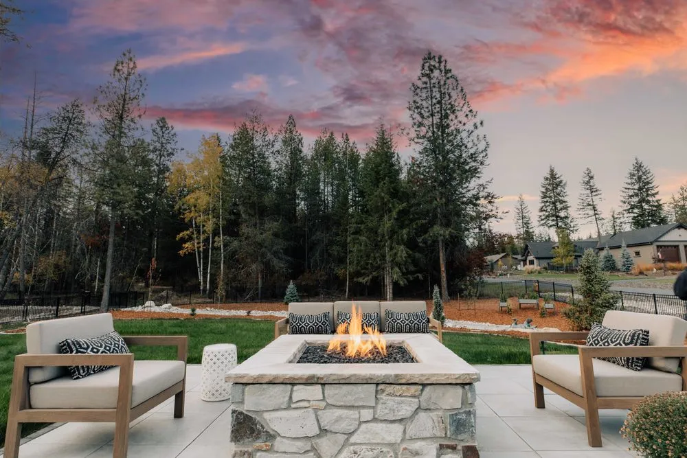 Professional outdoor landscaping with custom design in Coeur d'Alene, ID by Cross Creek Landscape Design & Build