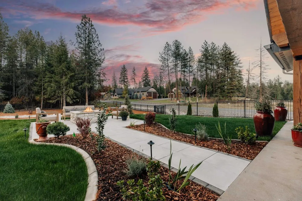 Professional yard cleanup service in Coeur d'Alene, ID by Cross Creek Landscape Design & Build