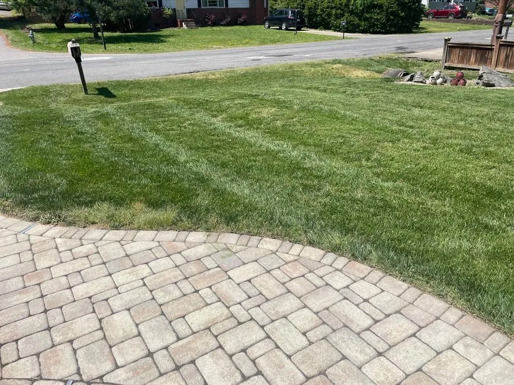 Custom residential landscaping for homes in Aylett, VA by Cross Cuts Lawn Care