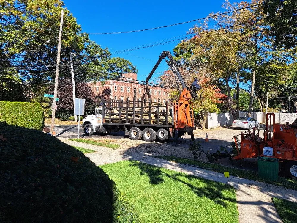 Expert lawn mowing service in Freeport, NY by Cross Island Tree & Land