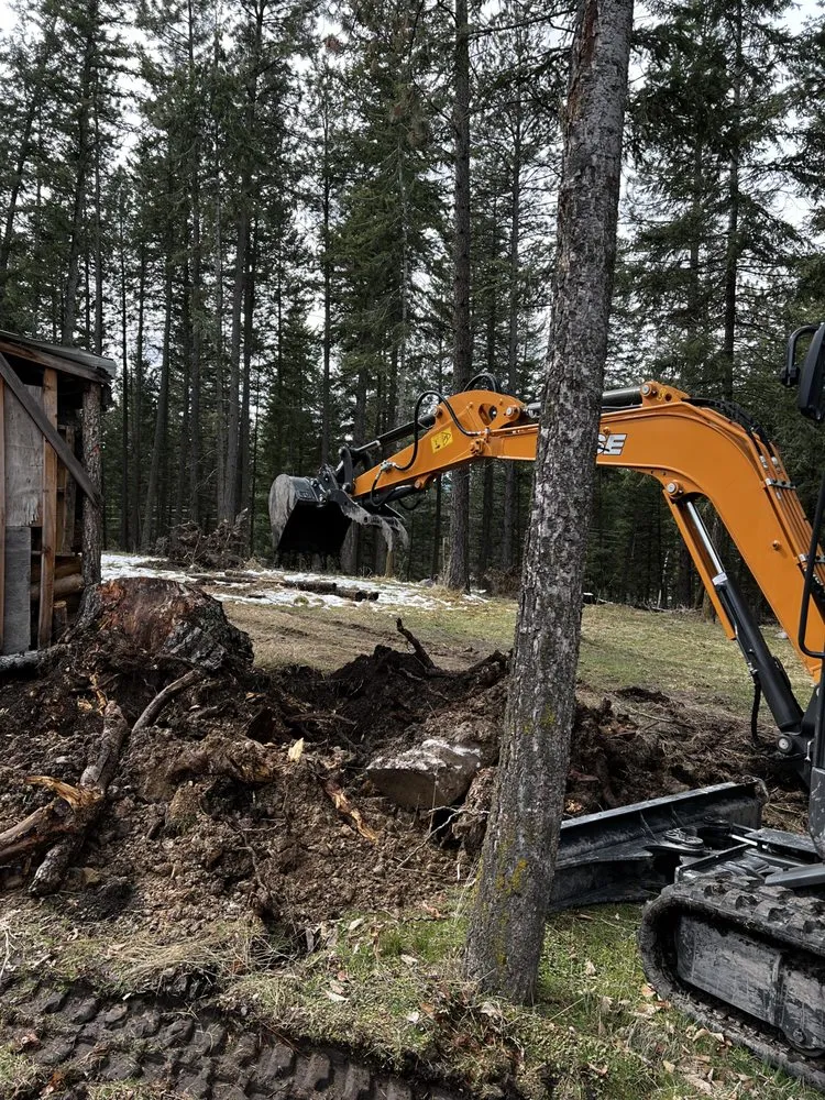 Local residential landscaping in Saint Ignatius, MT - Cross Roads Excavating