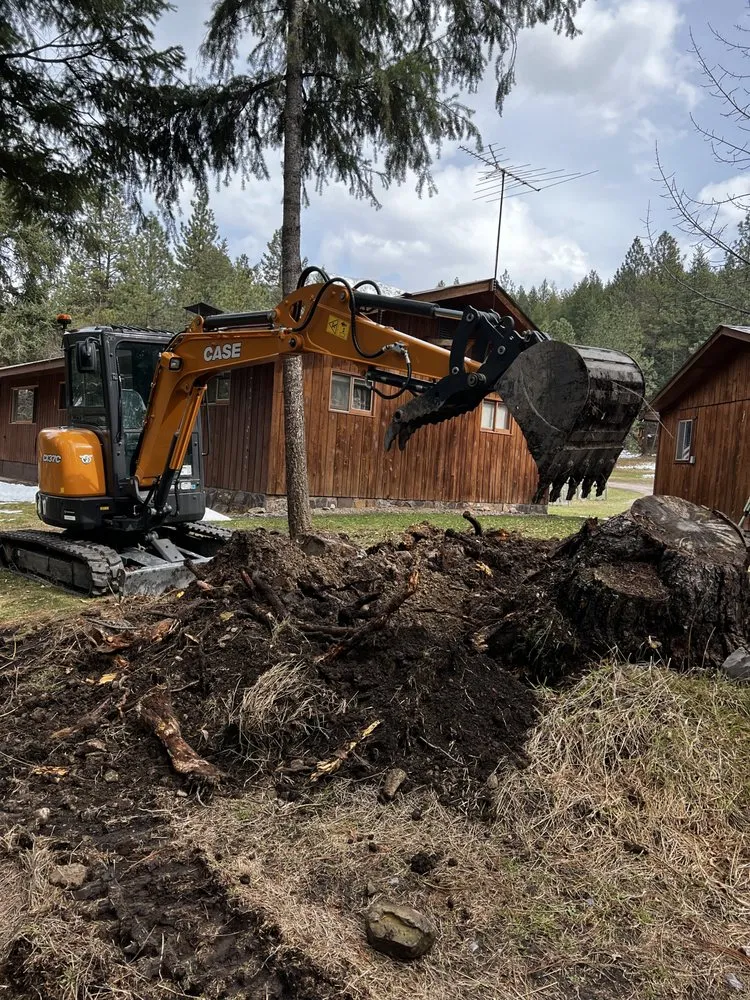 Reliable lawn care service for homes across Saint Ignatius, MT - Cross Roads Excavating
