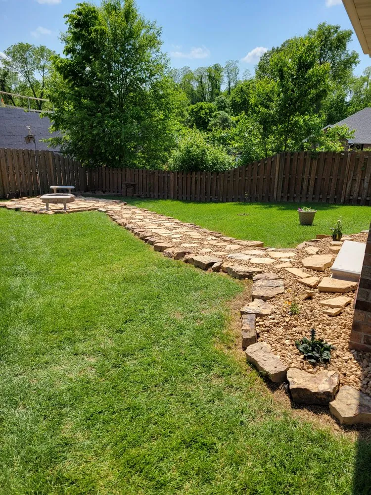 Reliable lawn mowing service in Republic, MO by Cross Trim