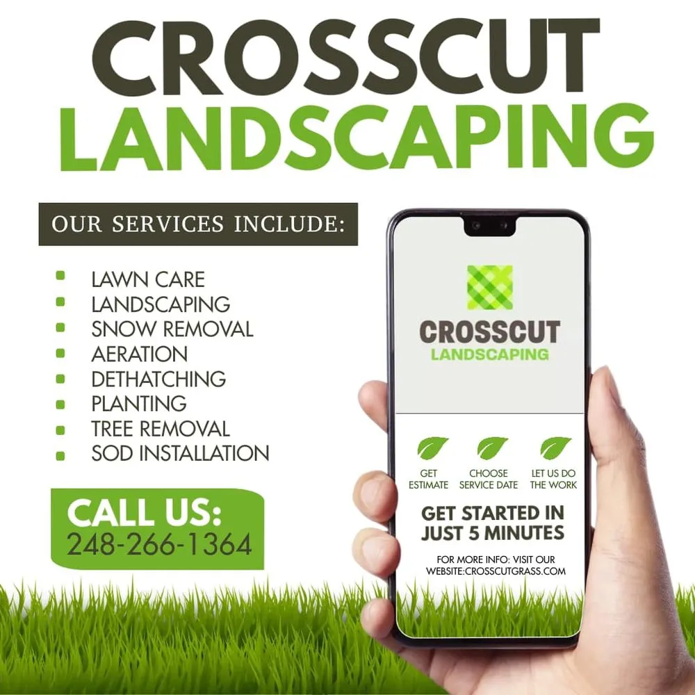 Affordable residential landscaping in Shelby Township, MI - Crosscut Lawncare and Landscaping