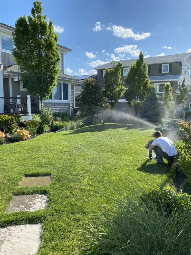Top-rated landscape design for homes in Bellmore, NY by Crosslands Irrigation Company