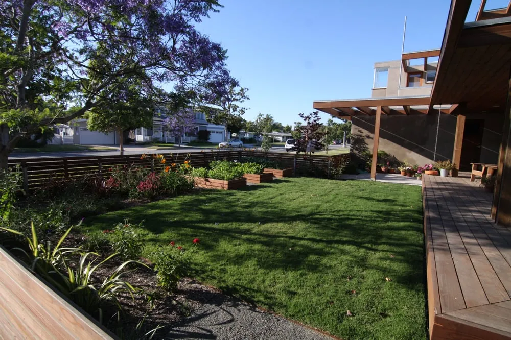 Custom garden landscaping in Santee, CA by Crossman Landscape