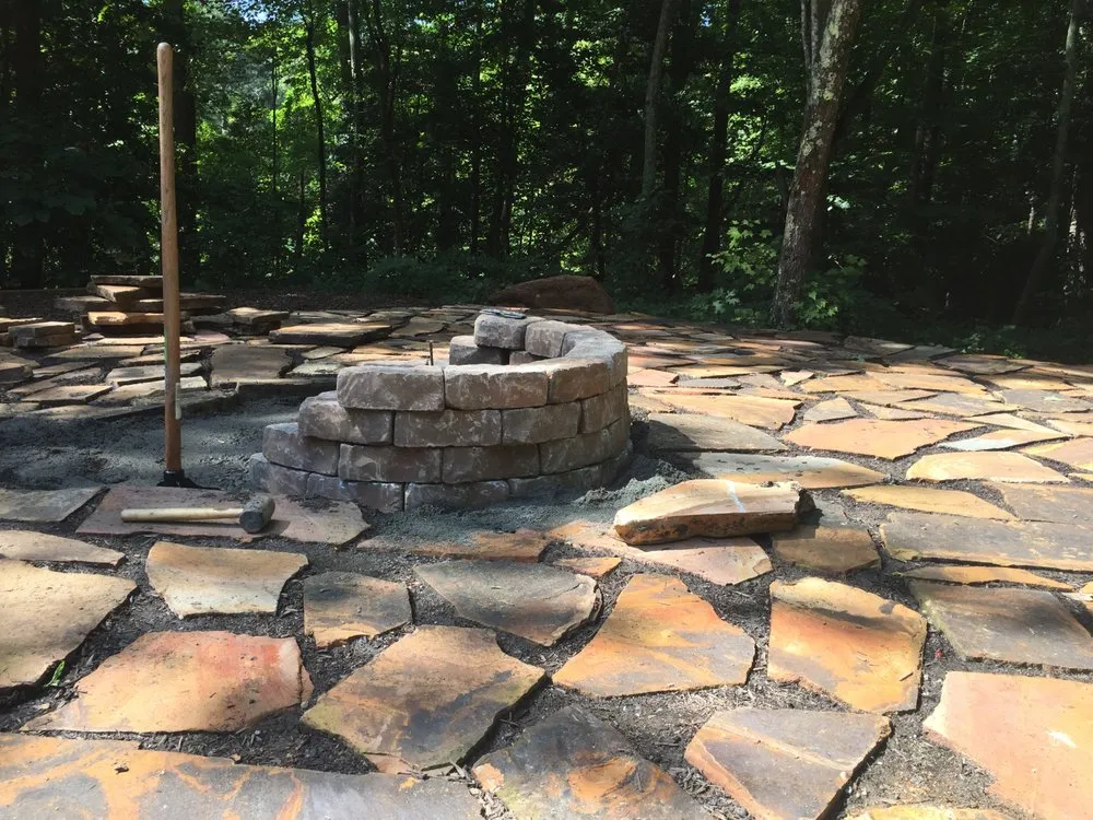 Custom garden landscaping in Statesville, NC - Crossroads Landscape & Turf