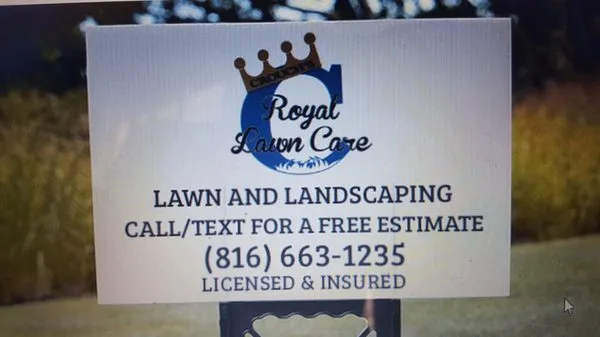 Crouch's Royal Lawn Care Logo