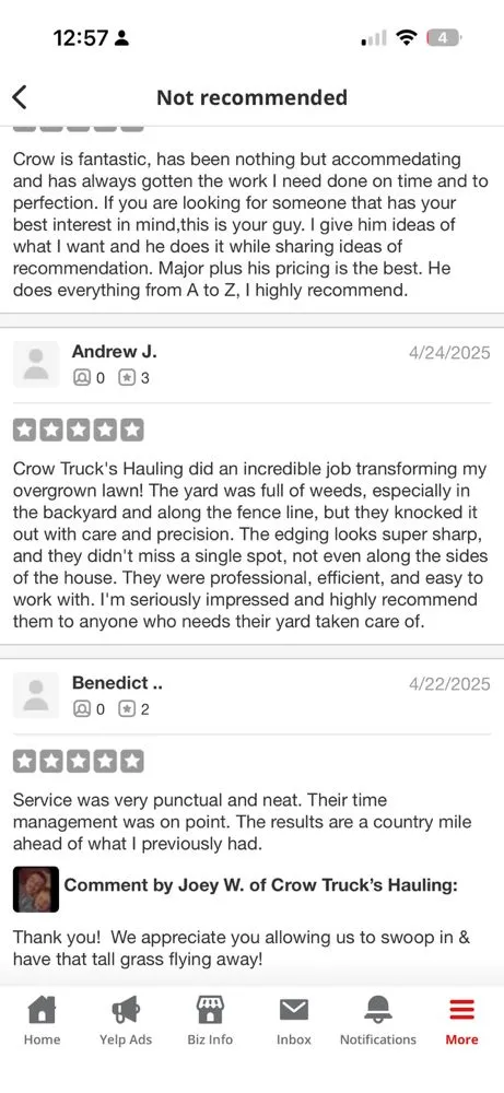 Reliable landscape installation for residential properties in Essex, MD by Crow Truck’s Hauling