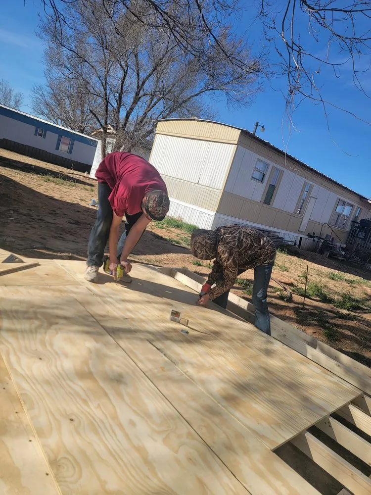 Custom landscape installation in Slaton, TX by Crowders Home Services