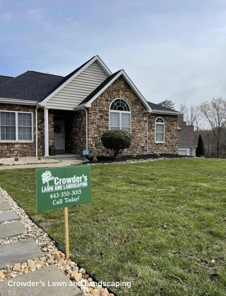 Custom residential landscaping for beautiful yards in North East, MD by Crowder’s Lawn and Landscaping